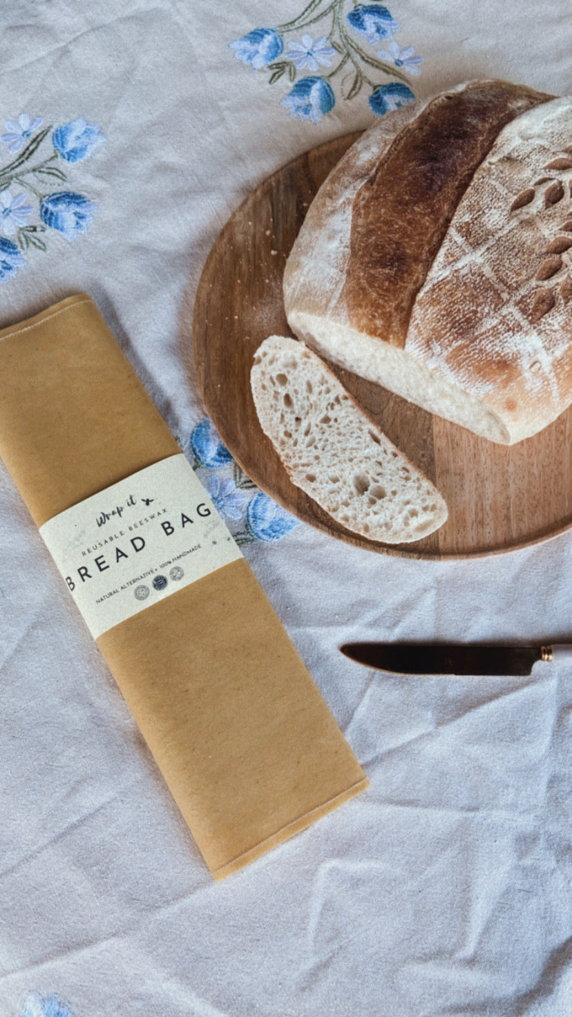 BEESWAX BREAD BAG Earth collection