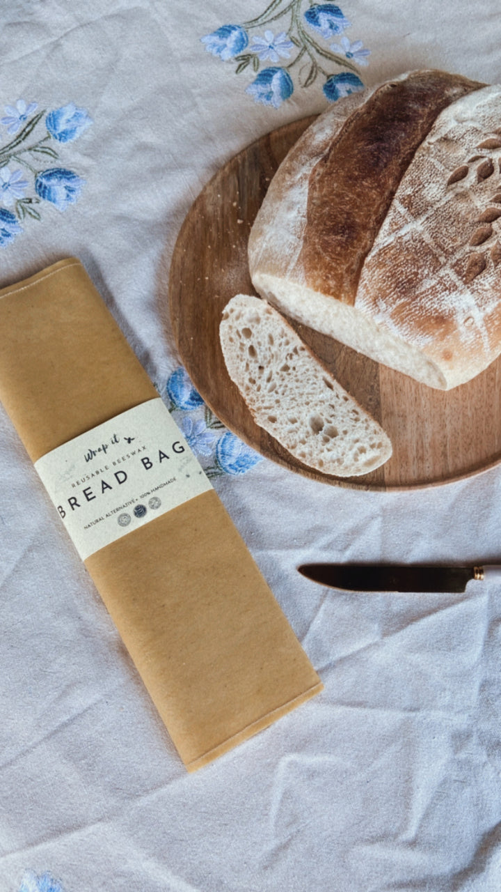 BEESWAX BREAD BAG Earth collection
