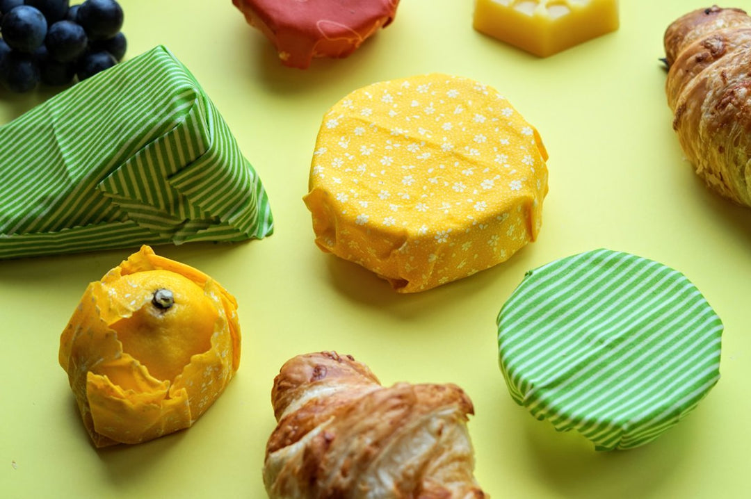 Reusable beeswax wraps
