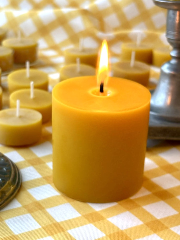 Bišu vaska svece cilindrs