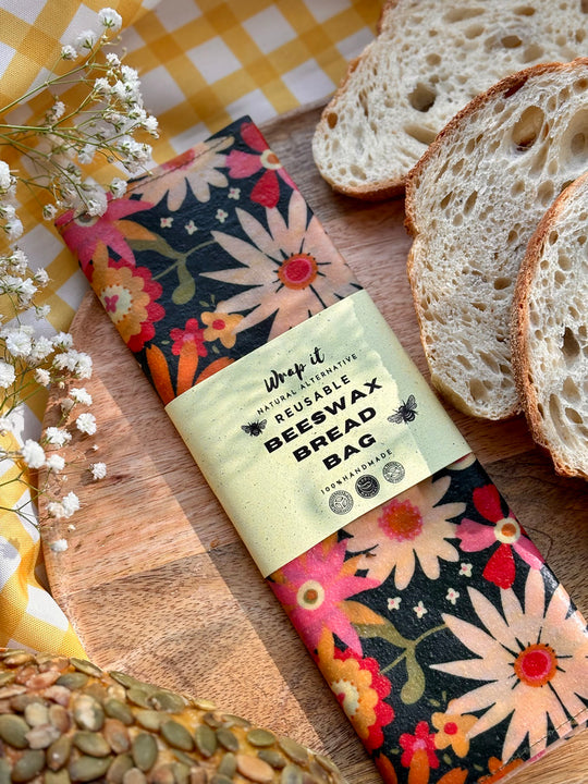 String Bread Wrapper Beeswax Bread Bags for Fresher Bread – WRAP IT WRAPPER