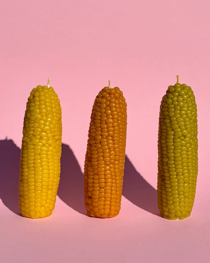 BEESWAX CORN CANDLE