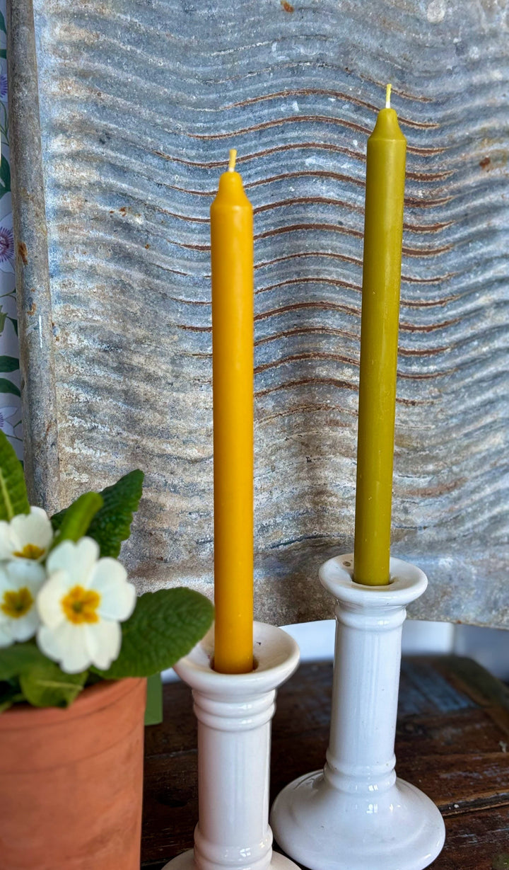 BEESWAX TAPER CANDLES
