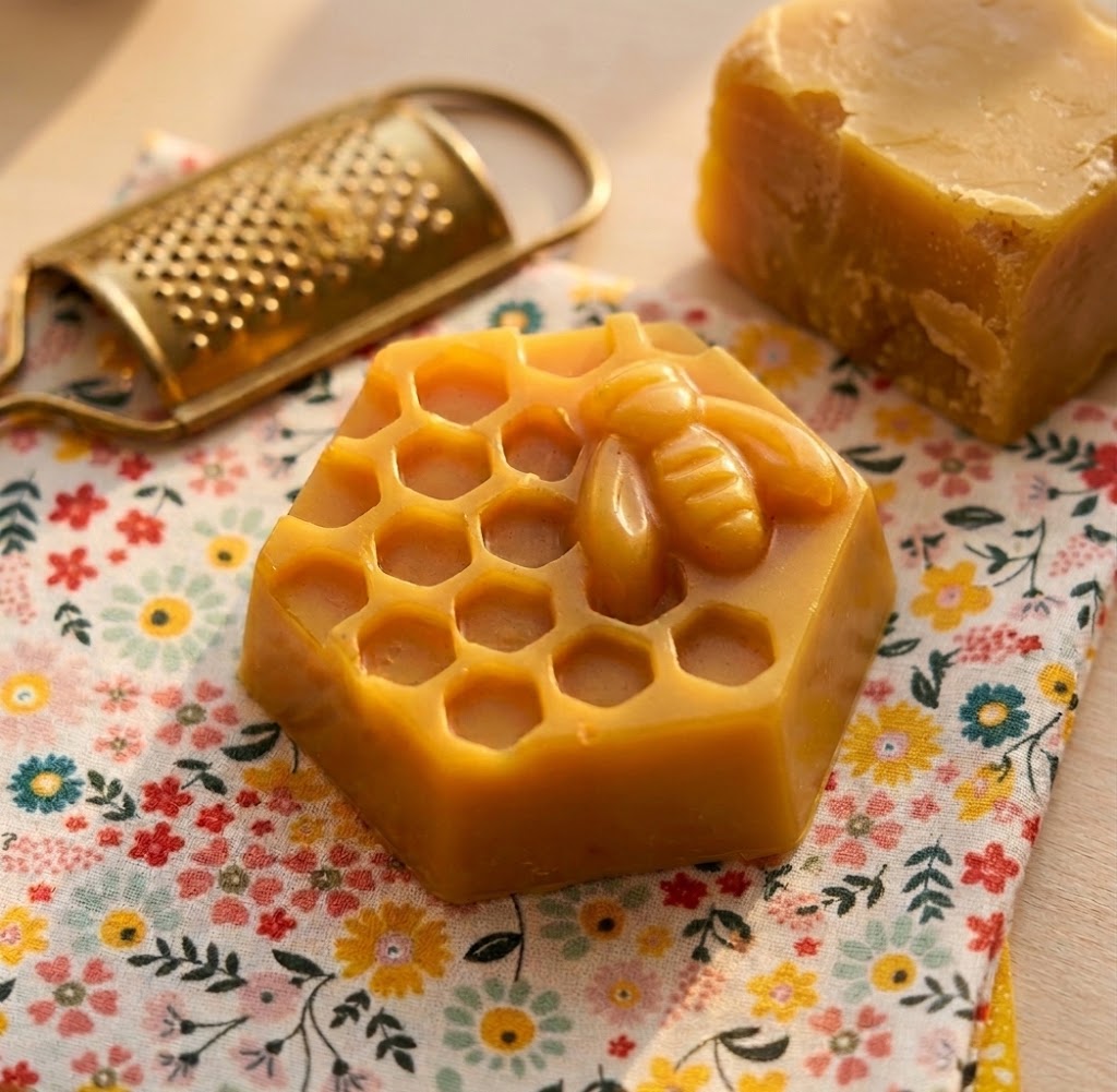DIY Bienenwachs-Wickelblock